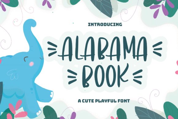 Alabama Book: A Display Font for Bold Visual Statements