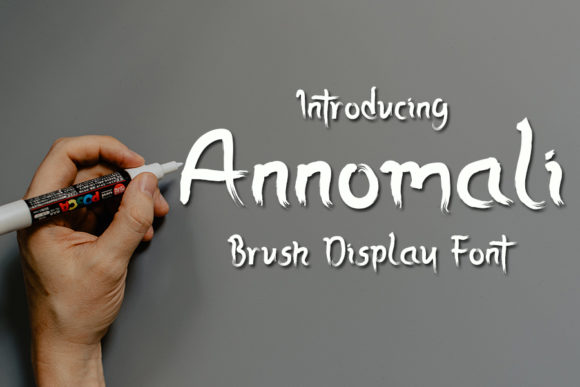 Annomali Font for Branding Projects