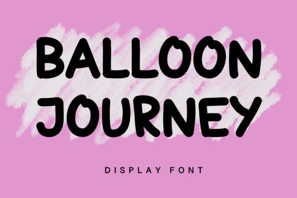 Ballon Journey Font for Business Branding