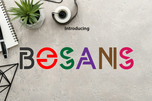 Bosans Font for Bold Campaign Design
