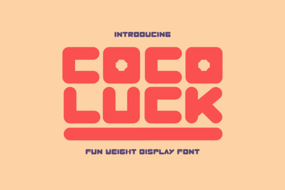 Cocoluck: A Display Font That Elevates Digital Branding