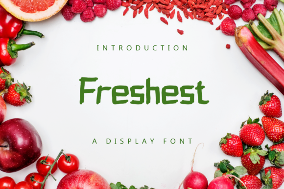 Freshest Display Font for Modern Web Design