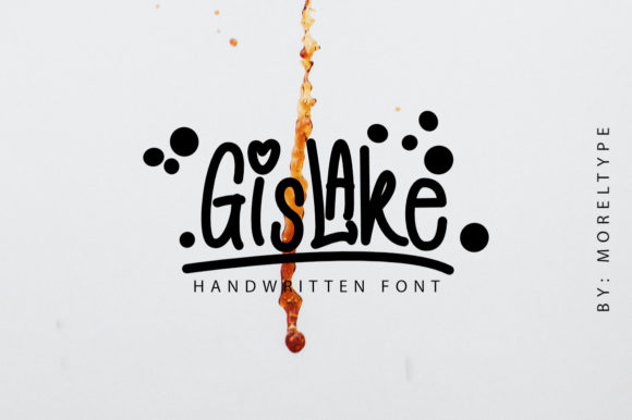 Gislake Font for Branding and Design Projects