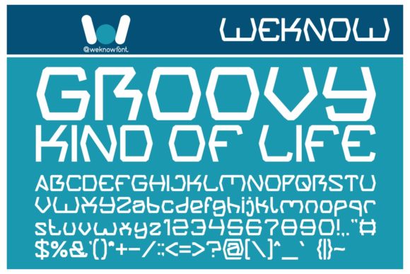 Groovy Kind of Life Font for Dynamic Editorial Design