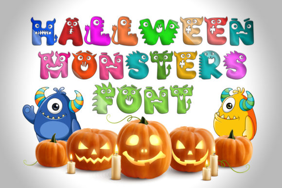 Halloween Monsters Font Review: A Playful Display Typeface for Creative Projects