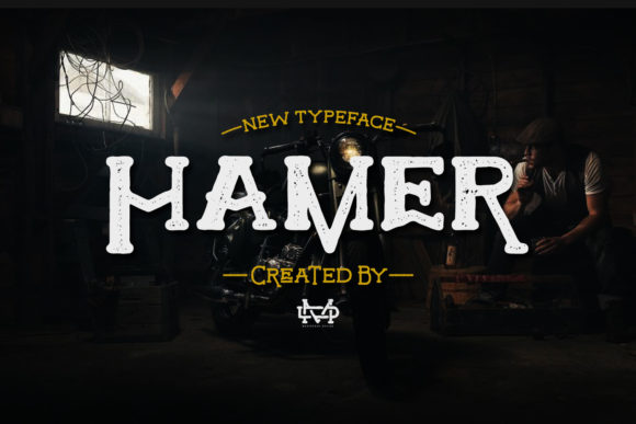 Hamer Font for Editorial Design and Branding