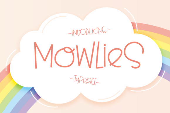 Mowlies: A Whimsical Font for Handmade Creations