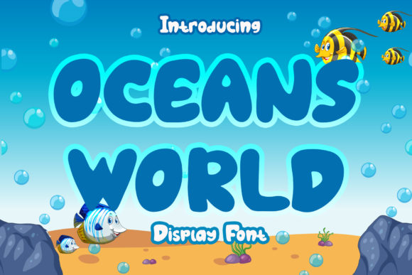 Oceans World Font for Web Design