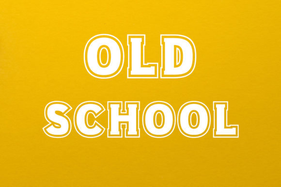 Old School Font for Bold Branding and Visual Impact