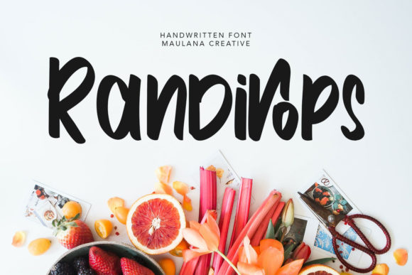 Randirops: A Quirky Display Font for Bold Branding