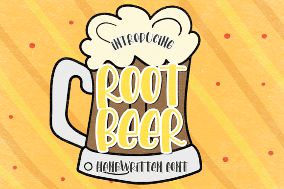 Root Beer Font: A Playful Twist for Handmade Creations