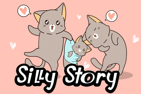 Silly Story Font for Business Branding