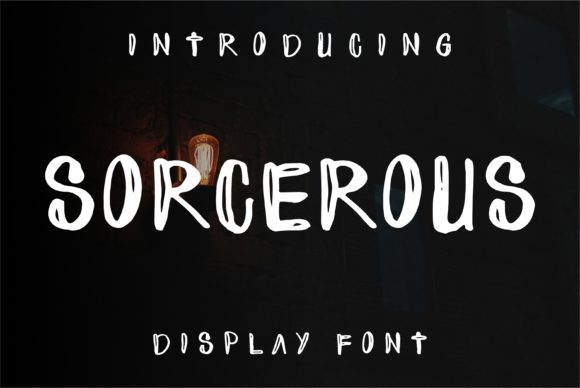Sorcerous: A Display Font with Editorial Charm