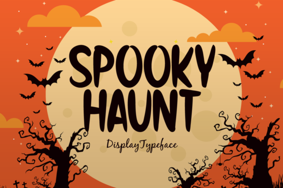 Spooky Haunt Font for Halloween-Themed Campaigns