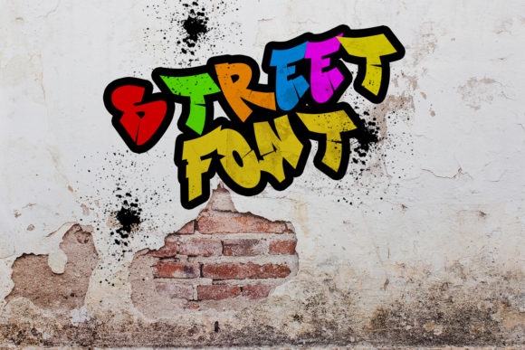 Street Font for Editorial Design and Publication Branding