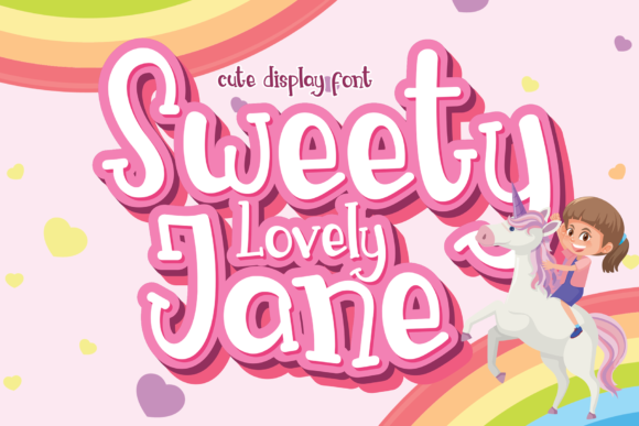 Sweety Lovely Jane Font for Handmade Creations