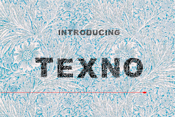 Texno Font for Bold Digital Campaigns