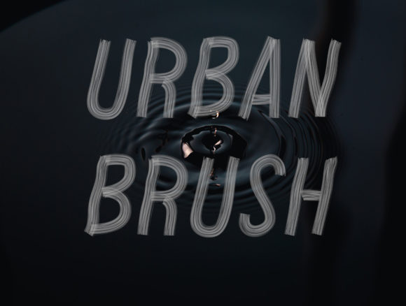 Urban Brush: A Bold Display Font for Editorial Design