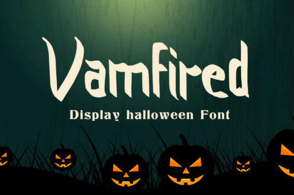 Vamfired: A Spooky Font for Branding That Stands Out
