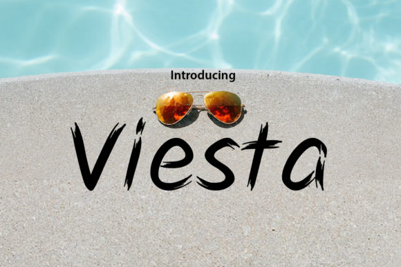 Viesta Display Font for Bold Web Design